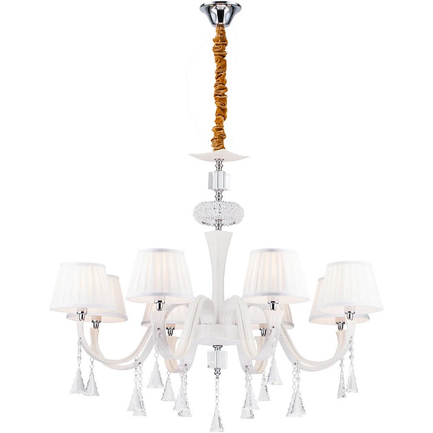 Подвесная люстра Lucia Tucci Pelle Bianca 119.8 Фото № 