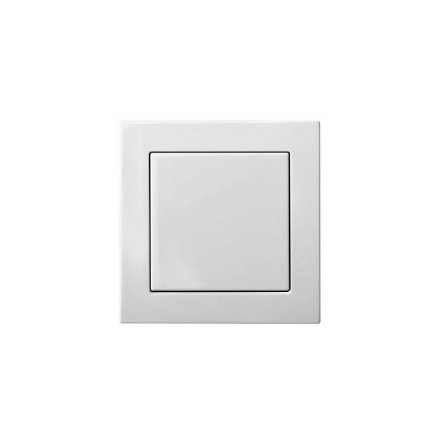 Выключатель одноклавишный Liregus Epsilon белый 28-0021 Фото № 