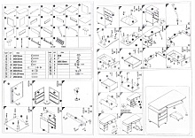 Компьютерный стол Woodville Erida 1679 1