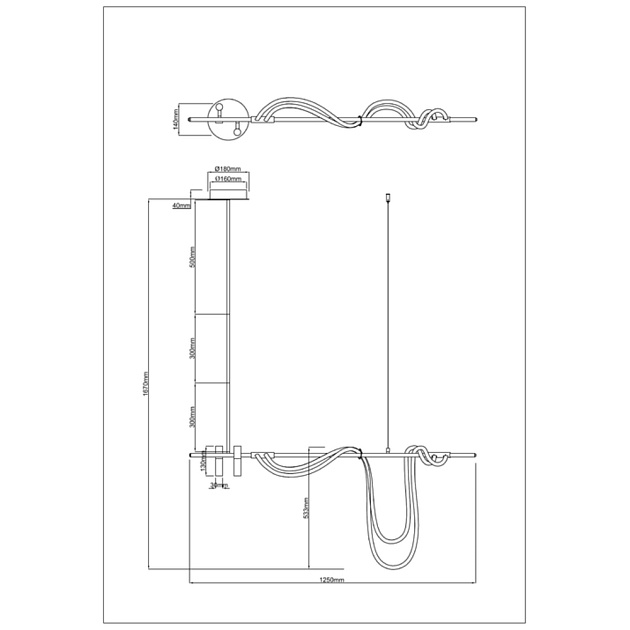 Подвесной светодиодный светильник Arte Lamp Klimt A2850SP-45PB изображение 2 Подвесной светодиодный светильник Arte Lamp Klimt A2850SP-45PB Фото № 2