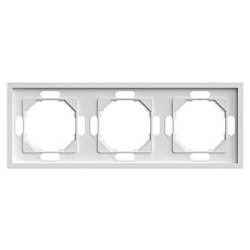 Рамка 3-постовая Stekker Эмили белый фарфор PFR00-5003-01 49886