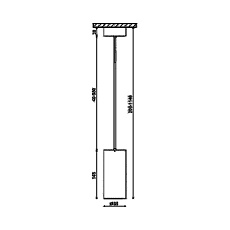 Основание для подвесного светильника SWG VL-M6-BL 003423 1