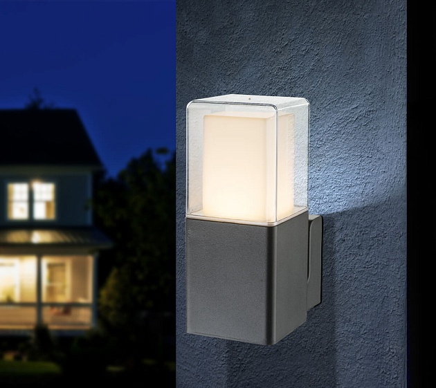 Уличный настенный светодиодный светильник Globo Dalia 34575W Фото № 2