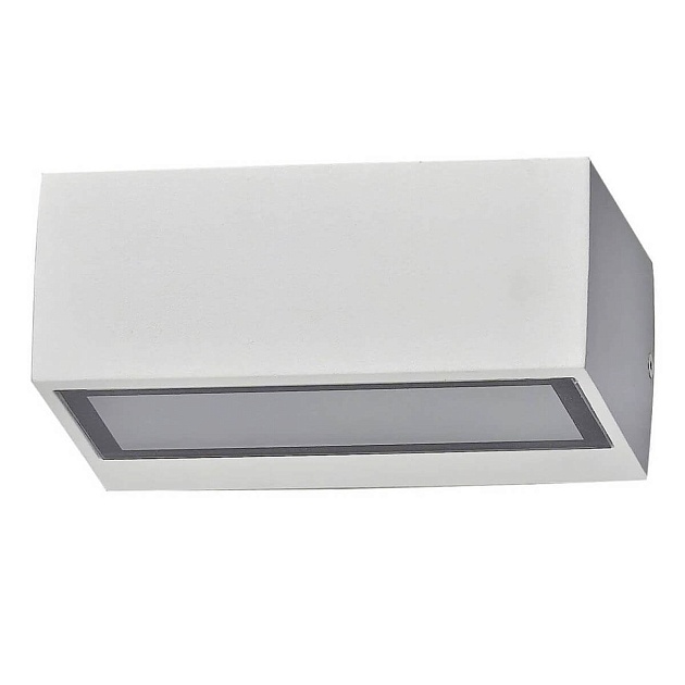 Уличный настенный светильник Ideal Lux Twin Ap1 Big Bianco 115351 изображение Уличный настенный светильник Ideal Lux Twin Ap1 Big Bianco 115351 Фото №