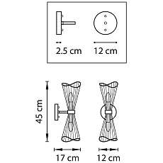 Бра Lightstar Zeta 728623 1