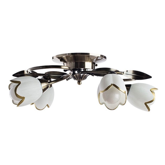 Потолочная люстра Arte Lamp 4 A6061PL-4AB изображение Потолочная люстра Arte Lamp 4 A6061PL-4AB Фото №