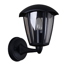 Уличный настенный светильник Reluce 08304-9.2-001SJ BK 1