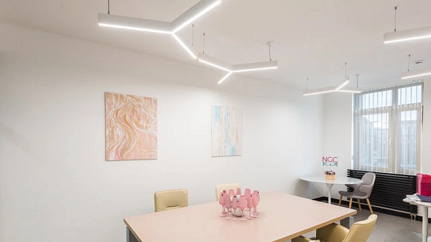 Подвесной светодиодный светильник Siled Trio-Star-Prof 7370444 изображение 3 Подвесной светодиодный светильник Siled Trio-Star-Prof 7370444 Фото № 3