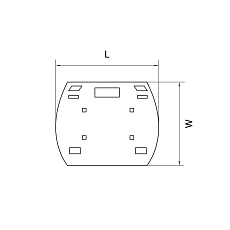 Заглушка Lightstar Barra 504167 1