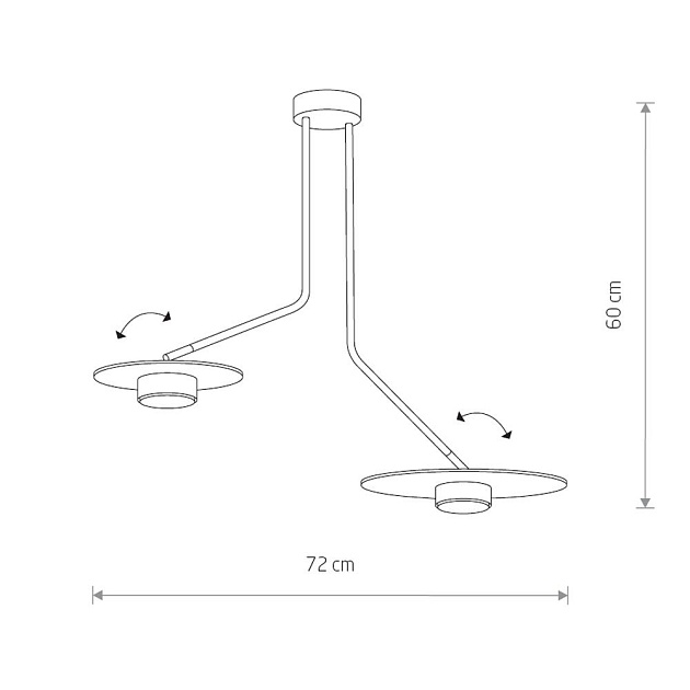 Подвесная люстра Nowodvorski Disk 7643 Фото № 2