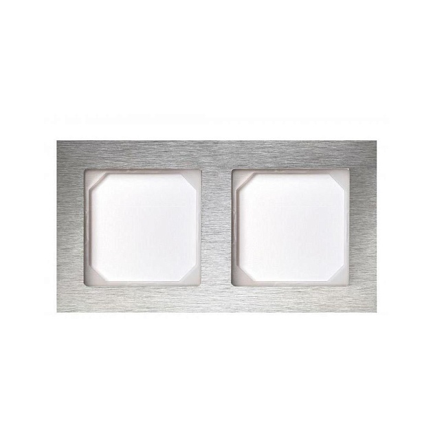 Рамка 2-постовая Liregus Epsilon сталь 28-2272 Фото № 