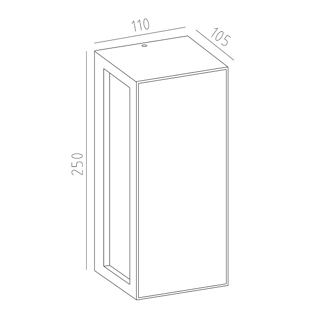Уличный настенный светильник Mantra Beret 7928 изображение 2 Уличный настенный светильник Mantra Beret 7928 Фото № 2