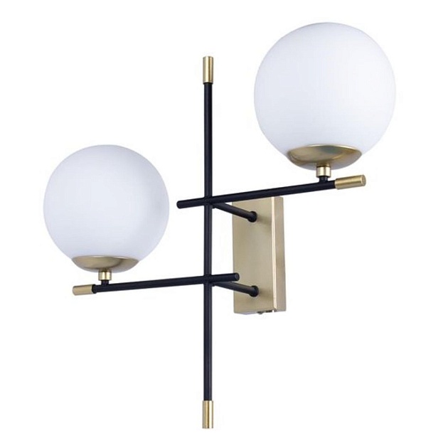 Бра Arte Lamp Arkab A2225AP-2BK Фото № 