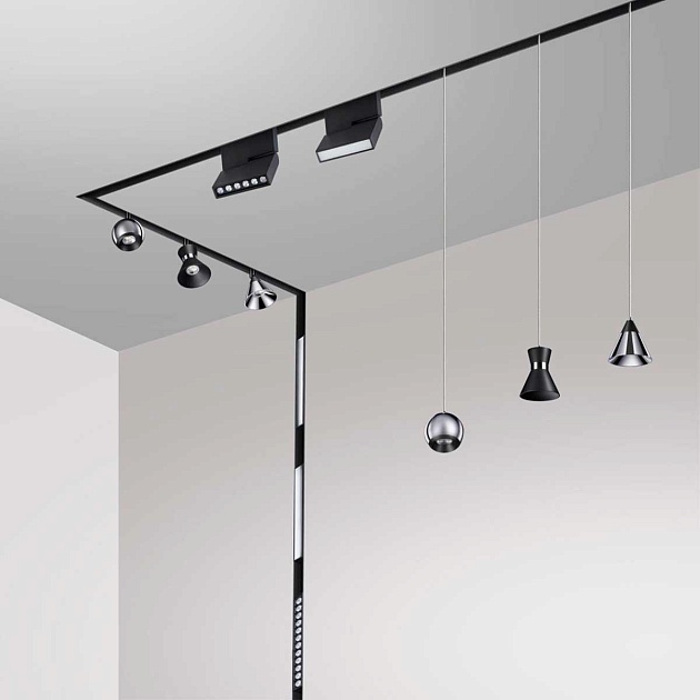 Трековый низковольтный светодиодный светильник Novotech Shino Flum 358398 Фото № 3