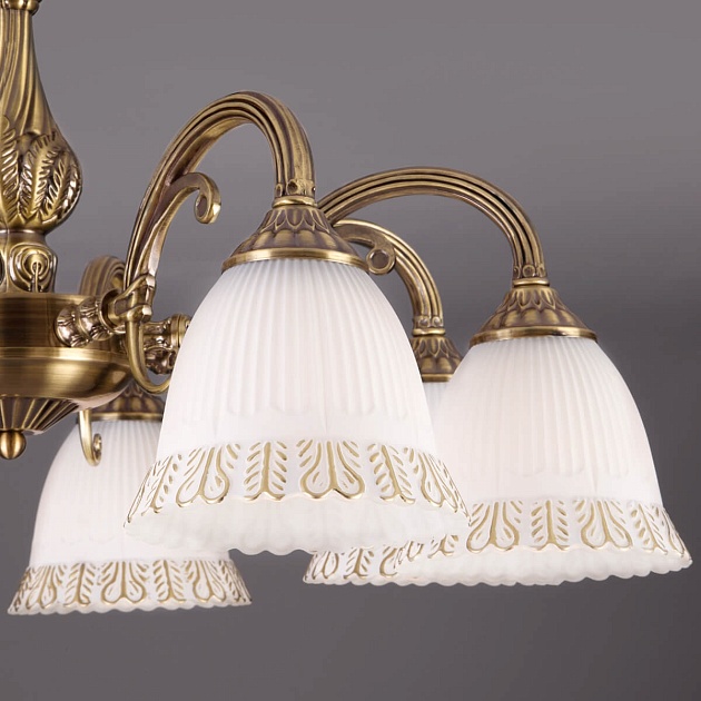 Потолочная люстра Eurosvet Campina 60107/8 античная бронза изображение 4 Потолочная люстра Eurosvet Campina 60107/8 античная бронза Фото № 4