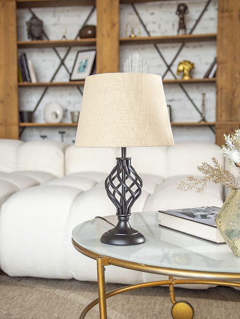 Настольная лампа Lucia Ковка черная 432 4606400510758 изображение 8 Настольная лампа Lucia Ковка черная 432 4606400510758 Фото № 8