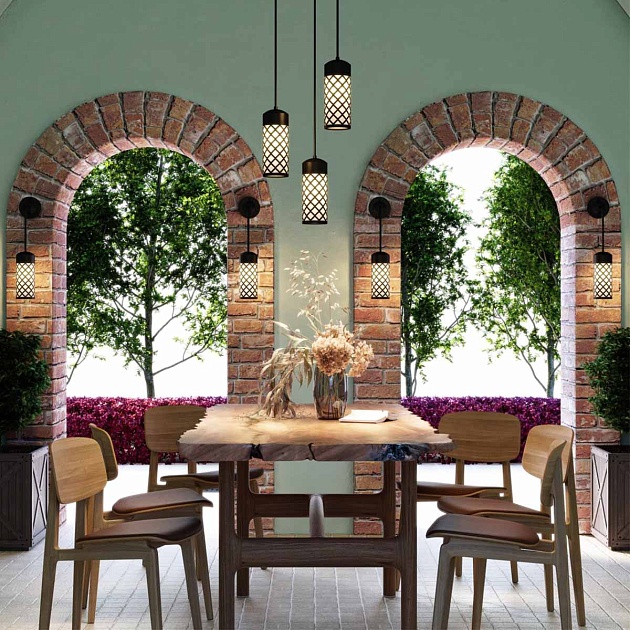 Уличный настенный светильник Odeon Light Nature Dunes 4834/1W Фото № 5