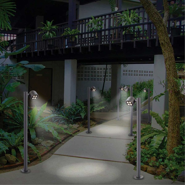 Уличный светодиодный светильник Novotech Street Galeati 358115 Фото № 3