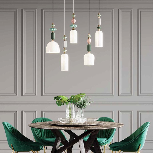 Подвесной светильник Odeon Light Classic Candy 4861/1B изображение 4 Подвесной светильник Odeon Light Classic Candy 4861/1B Фото № 4