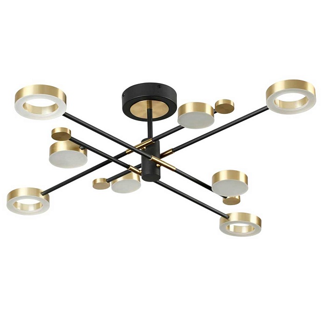 Потолочная светодиодная люстра Odeon Light Midcent Denzel 4321/63CL изображение Потолочная светодиодная люстра Odeon Light Midcent Denzel 4321/63CL Фото №