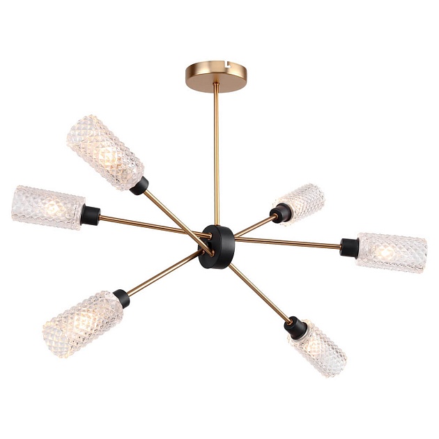 Потолочная люстра Lussole Lgo Ouachita GRLSP-8277 изображение Потолочная люстра Lussole Lgo Ouachita GRLSP-8277 Фото №