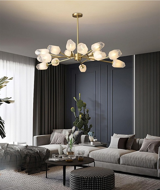 Подвесная люстра Romatti Kobo Driada 6071-15 Фото № 