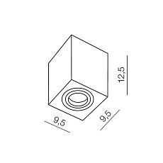 Накладной светильник Azzardo Eloy AZ0930 1