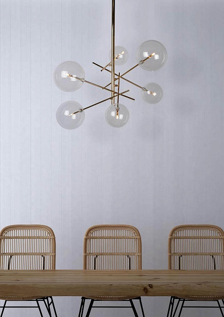 Подвесная светодиодная люстра Lucide Alara 46412/06/10 изображение 2 Подвесная светодиодная люстра Lucide Alara 46412/06/10 Фото № 2