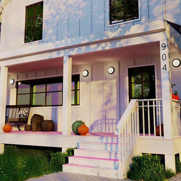 Уличный светодиодный светильник Novotech Street Opal 358919 Фото № 3