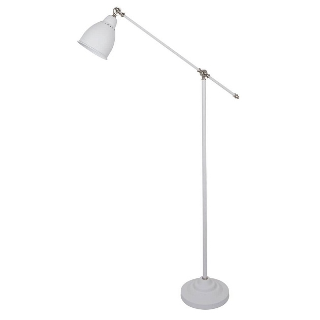 Торшер Arte Lamp Braccio A2054PN-1WH изображение Торшер Arte Lamp Braccio A2054PN-1WH Фото №