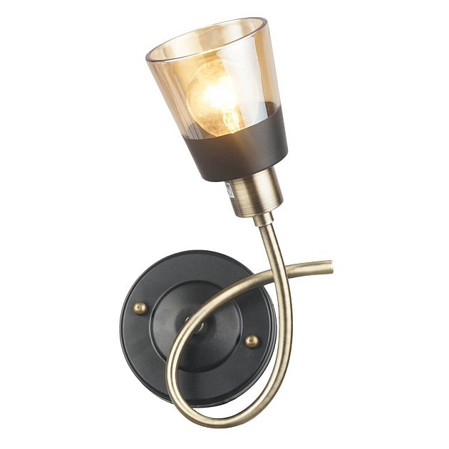 Бра IMEX MD.4045-1-W AB+BK Фото № 