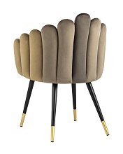 Кресло Stool Group Камелия шоколад DC-99011 HLR-47-46-10 3