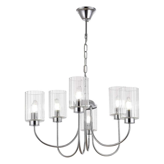 Подвесная люстра Evoluce Tilda SLE1127-103-06 изображение Подвесная люстра Evoluce Tilda SLE1127-103-06 Фото №