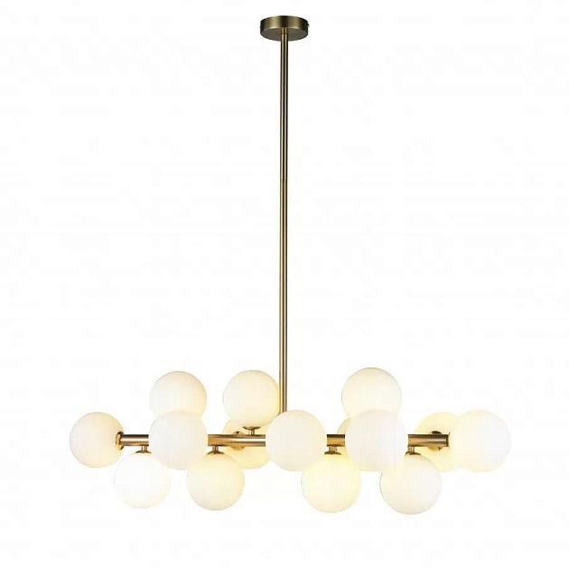 Подвесная люстра iLamp Golden 8516P/L BR-WH Фото № 