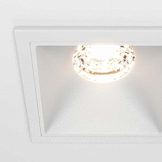 Встраиваемый светильник Maytoni Alfa LED DL043-01-10W3K-SQ-W 4