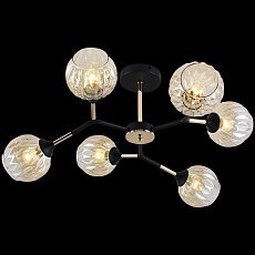 Потолочная люстра Reluce 01358-0.3-06 BK+FGD 1