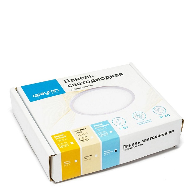 Встраиваемая светодиодная панель Apeyron 06-52 Фото № 4