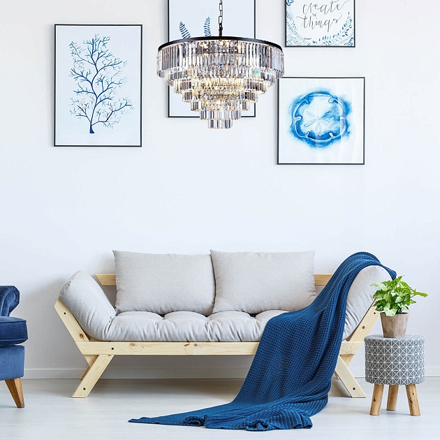 Подвесная люстра Divinare Nova 3001/01 LM-25 Фото № 5