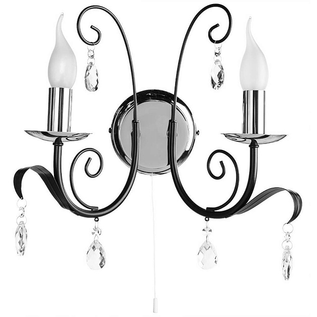 Бра Arte Lamp Romana A1742AP-2BK Фото № 