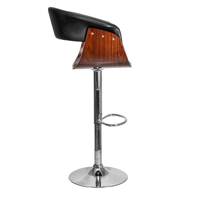 Барный стул AksHome Rossi черный, экокожа 61722 изображение 7 Барный стул AksHome Rossi черный, экокожа 61722 Фото № 7