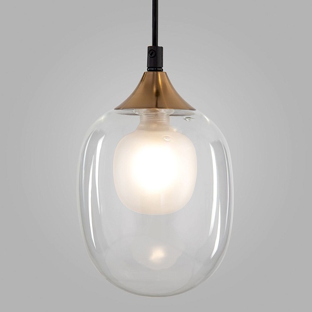 Подвесная люстра Eurosvet Spritz 70216/3 латунь изображение 3 Подвесная люстра Eurosvet Spritz 70216/3 латунь Фото № 3