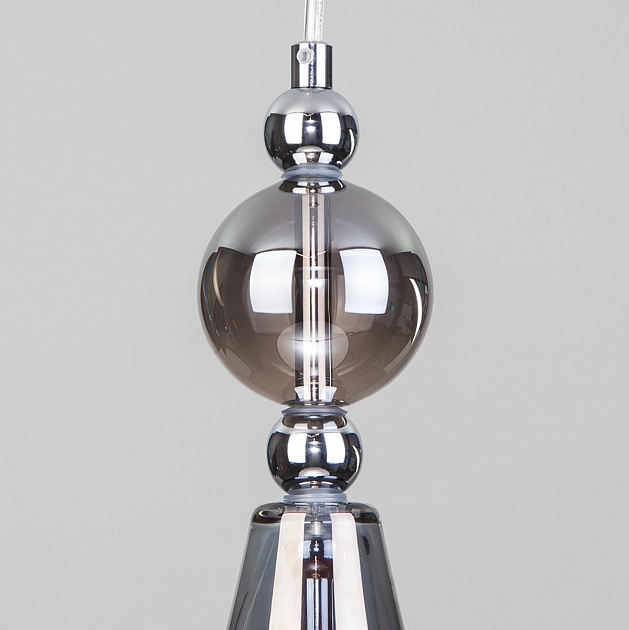 Подвесной светильник Eurosvet Ilario 50202/1 дымчатый изображение 4 Подвесной светильник Eurosvet Ilario 50202/1 дымчатый Фото № 4