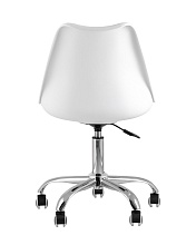Офисный стул Stool Group BLOK пластиковый белый Y818 white 4