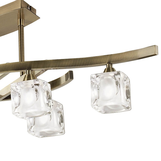 Потолочная люстра Mantra Cuadrax 0990 изображение 3 Потолочная люстра Mantra Cuadrax 0990 Фото № 3