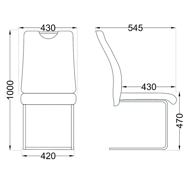 Кухонный стул AksHome Ava белый, экокожа 54512 изображение 2 Кухонный стул AksHome Ava белый, экокожа 54512 Фото № 2