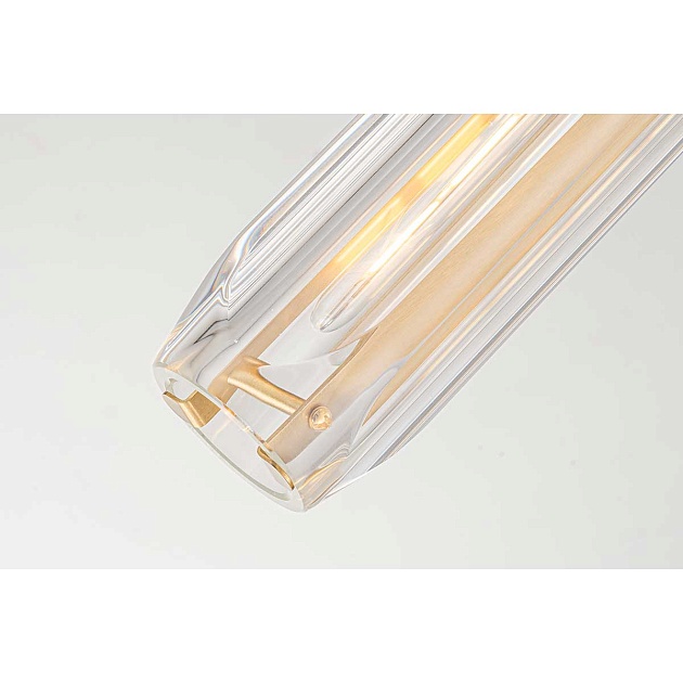 Подвесной светильник Belfast Gibson 6133-1 BR CL изображение 2 Подвесной светильник Belfast Gibson 6133-1 BR CL Фото № 2