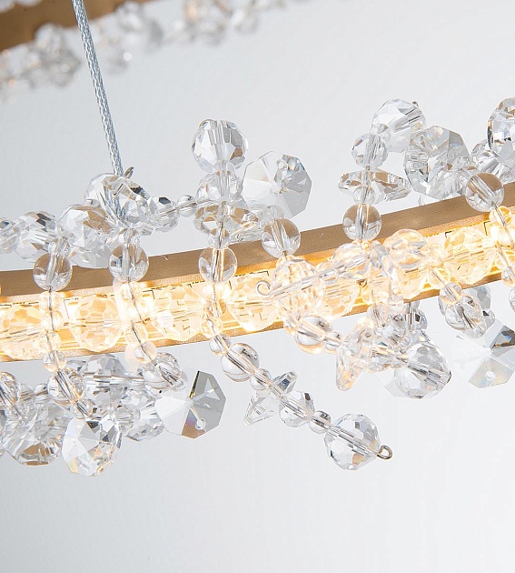 Подвесной светодиодный светильник Kink Light Лаура 08246,36PA изображение 2 Подвесной светодиодный светильник Kink Light Лаура 08246,36PA Фото № 2