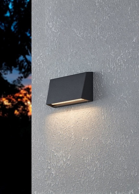 Уличный настенный светодиодный светильник Eglo Spongano 900887 изображение 2 Уличный настенный светодиодный светильник Eglo Spongano 900887 Фото № 2