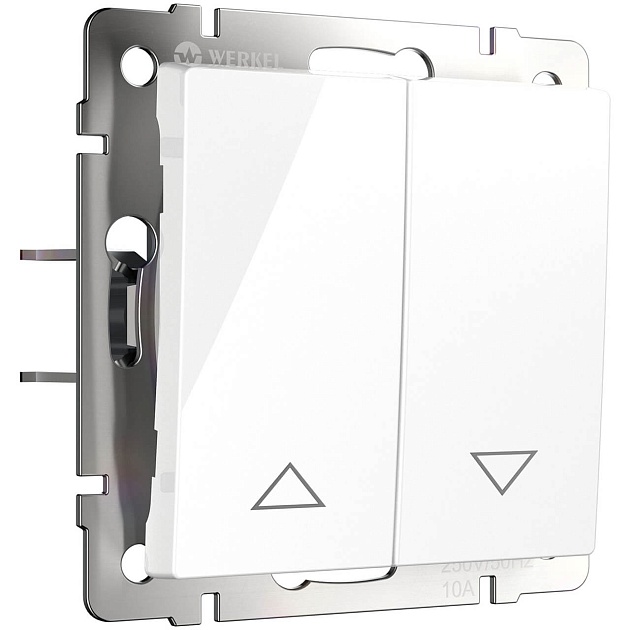 Выключатель жалюзи Werkel белый W1124501 4690389155239 Фото № 