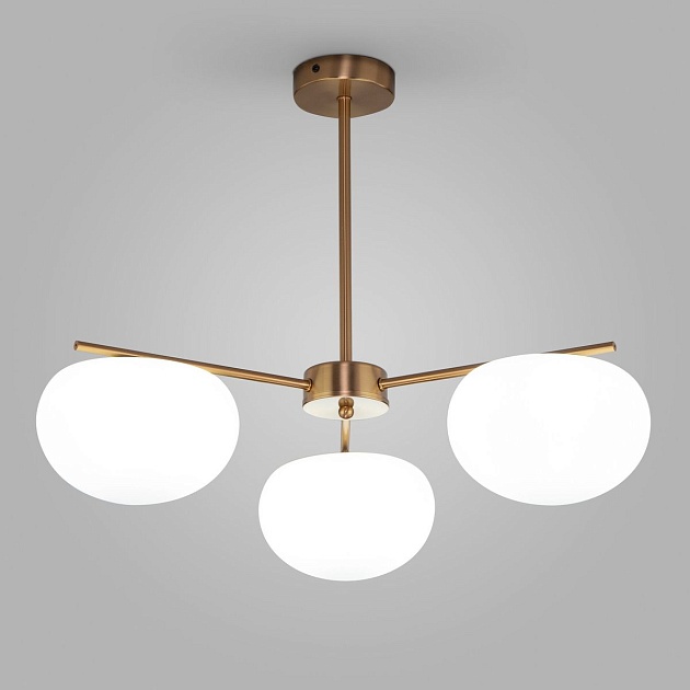 Подвесная люстра Eurosvet Like 30190/3 латунь Фото № 
